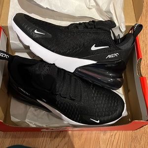 Black and White Nike Air Max 270